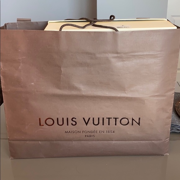 Louis Vuitton Shopping bag brown - Picture 4 of 13